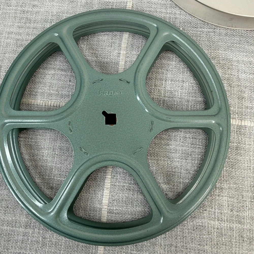 Vintage Metal Film Reels Empty No Film Three 8mm Various Sizes